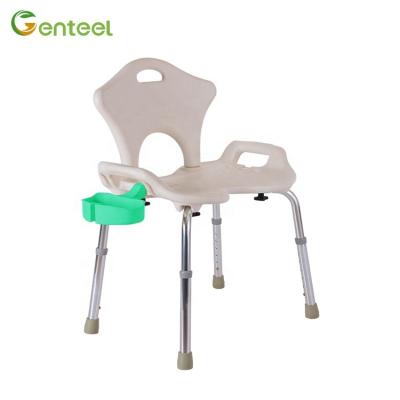 China Popular Sturdy Bathroom Bathroom Seat Aluminum Chairs For Bathing In Shower for sale