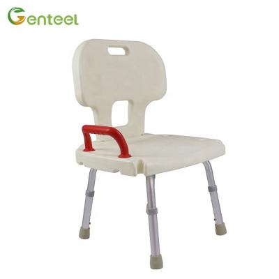 China Safety Outdoor And Indoor Tool Free Lightweight Adjustable Bathroom Orthopedic Chair For Shower for sale