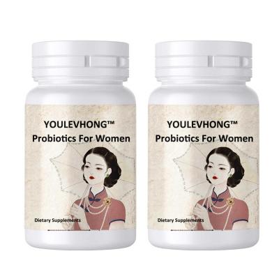 China Salud digestiva de las mujeres Suplemento probiótico para restaurar la salud vaginal Flora vegana cápsulas probióticas para mujeres Inositol en venta