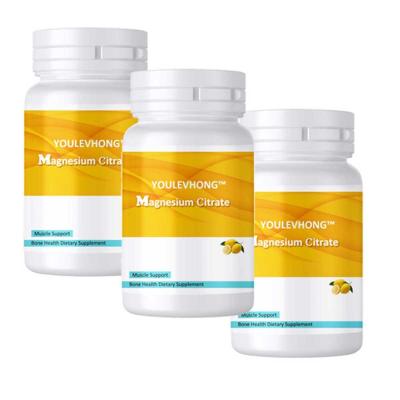 China Natural Magnesium Citrate Supplements For Bones And Teeth Normal Electrolyte Balance for sale