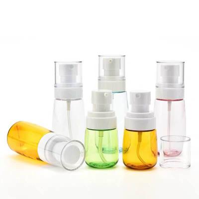 China Empty Plastic BEAUTY Mist PACKAGING 30ml 60ml 80ml 100ml Plastic Cosmetic Spray Body Packing Pump Bottle for sale