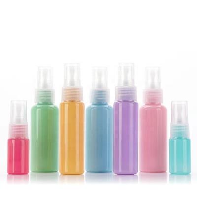 China 10ml 30ml 50ml Pet Spray Bottle 10ml 30ml 50ml Good Color Mist BEAUTY PACKAGING Macaron Color Mist Plastic Hair Sprayer Bottle for sale