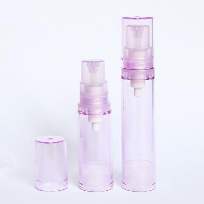 China Purple Color BEAUTY PACKAGING Skin Care Packaging Airless Bottle With Lotion Pump Bottle for sale