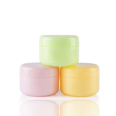 China BEAUTY PACKAGING Various Color PP Empty Plastic Cosmetic Cream Jar Face Cream 30g 50g 100g 150g 250g Packing With Lids for sale