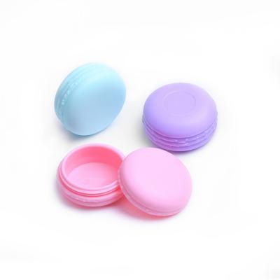 China BEAUTY PACKAGING 5g 10g Mini Eyeshadow Container Cosmetics Packaging Skin Care Macaron Shape Cosmetic Cream Jar for sale