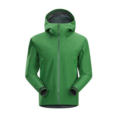 China Customized Design Durable Outdoor 3-Layer Polyester Fabric Anti-wind / Cold Jacket Men Waterproof for sale