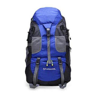 China Waterproof Mountaineering Climbing Backpack 50L Waterproof Outdoor Camping Bag Hiking Backpack Climbing Backpacks Molle Sports Bag for sale