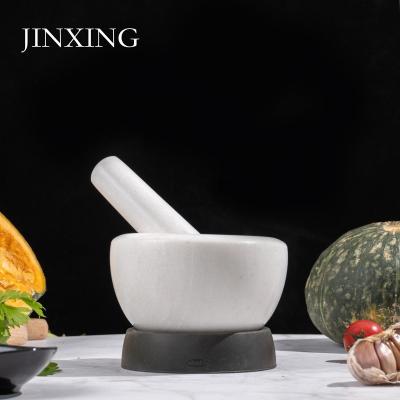 China Factory Wholesale Price Sustainable New Products Polished About 2kg Spice Tools Cheap Stone Mortar Pestle for sale