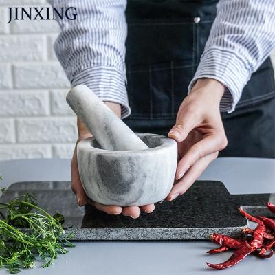 China Viable Hot Selling Natural Stone Granite Mortar And Pestle Set Small For Kitchen Spices for sale