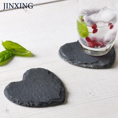 China Unique Hot Selling Slate Coaster Custom Wholesale Handmade Good Quality Viable Pads and Matt Drinks Cup Coaster for sale