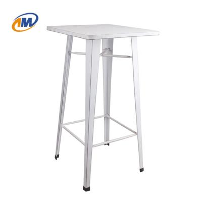 China Modern Bar Table Metal High Bar Table Used Bar / Bistro / Bub / Restaurant for sale