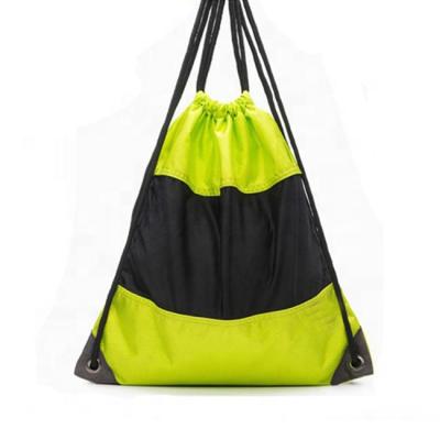 China Cute Nylon Sling Sports Gym Bag Softbag Mesh Drawsting Backpack Bag Super Bagpack for sale