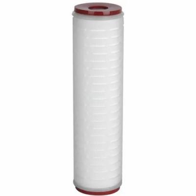 China Filtration High efficiency glass fiber membrane pleated filter cartridge for sale