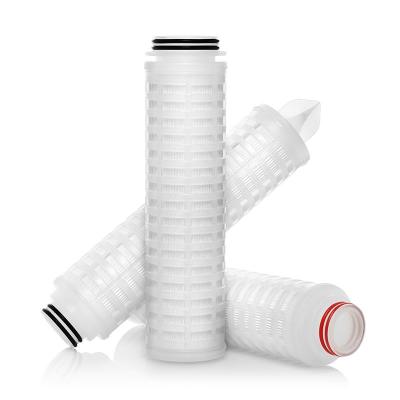 China Filtration OEM PP yarn PP core string wound filter element 5/10/30 micron polypropylene cotton home water filter cartridge for household for sale