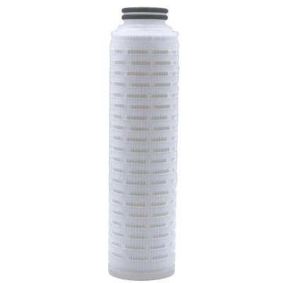 China Filtration PP Folding Filter Cartridge 0.1 0.2 0.45 Micron PP Pes Pleated Filter Cartridge PP Filter Cartridge for sale