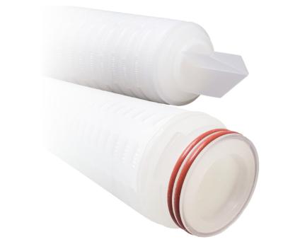 China Filtration 5 micron water wine filter cartridge meltblown polypropylene filter microporous membrane folding filter water cartridge for sale