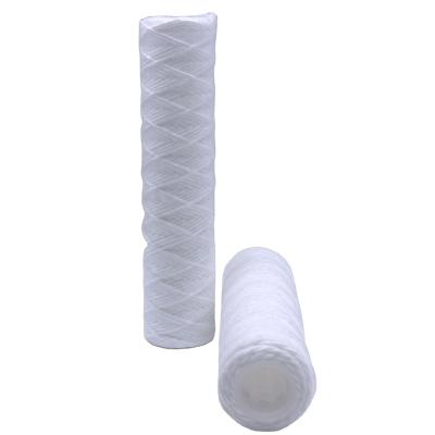 China Filtration 10 Inch 05 Micron Pp Yarn String Wound Filter Cartridge For Water Filter Cartridge for sale