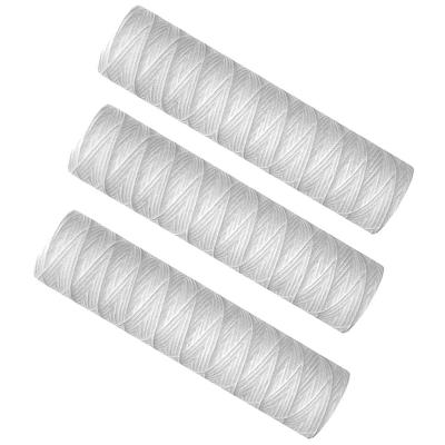 China Filtration WCO Series 20/30/40/60 Inch Absorbent Cotton GF PE Nylon PTFE PP String Wound Water Filter Cartridge for sale