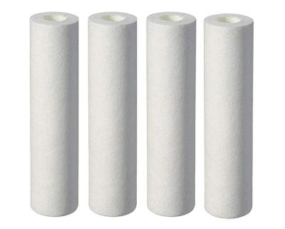 China Eco-Friendly Easy Operation 10 Inch Gradient Grooved pp sediment filter cartridge with 5 micron for sale