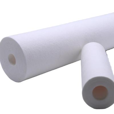 China Eco-Friendly Easy Operation 0.5 micron filter element 20 inch sediment melt blown pp filter cartridge for whole house water filter system for sale