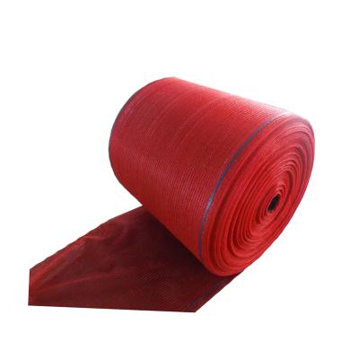 China Safety Raschel Bag In Roll For HDPE Knitted Mesh Bag Auto Packing Roll for sale