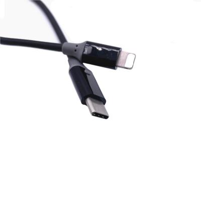 China 1M car usb c to light nin connector cable light up charging cable for phone 11 I 12 13 pad air pods for sale