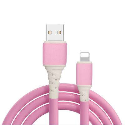 China Wholesale Mobile Phone Usb A To Light Up Mobile Phone I 11 Cable Clear Original Pad 12 13 Air Pods Data Transfer USB Fast Charging Cable for sale