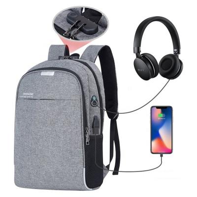 China Hot Outdoor High Quality Anti-theft Factory School Bag USB Backpack for sale