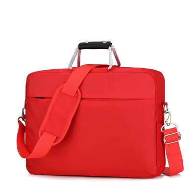 China New waterproof red briefcase premium business messenger bag leisure 16 inch laptop bag for men and women for sale