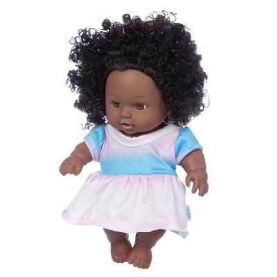 China MODELS Children's Newborn Baby TOY Birthday Gift Boy And Girl 8-Inch - Soft And Compact Realistic Newborn Doll Toy And for sale