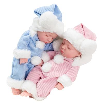 China Cute Soft Silicone Doll MODEL TOY Newborn Reborn Baby Dolls For Girls Princess Kid Fashion Reborn Dolls 10 Inch Baby Toys for sale