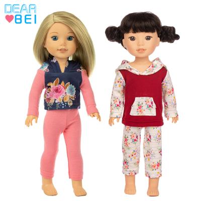 China 14inch dolls& 35cm Dolls American Girl Doll Clothes Fit 14 Inch Dolls, Leisure Sports Clothes Doll Toy Accessories Birthday Gift for sale