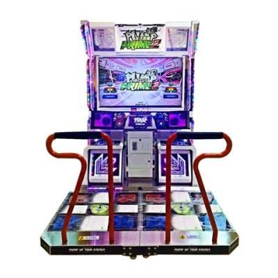 China Dancing Machine Pump It Up 20th Anniversary LCD Game Indoor Arcade Music And Dancing Coin Powered Game Machine For Sale for sale