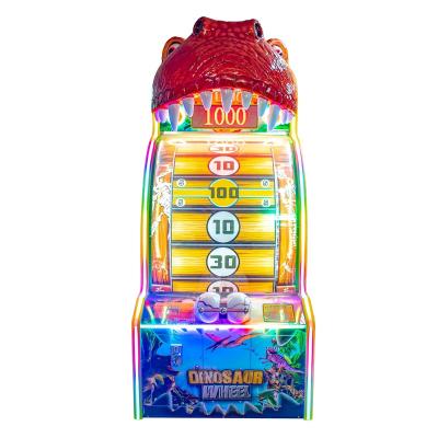 China Coin Operated Redemption Game Dinosaur Wheel Redemption Game Machine For Amusement Park Amusement Arcade for sale