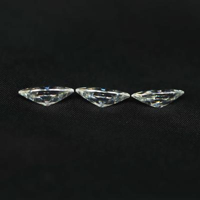 China Color Game or Fire Price Synthetic Moissanite Marquis Cut 5x10mm DEF Fancy Cut Moissanite 1 Carat for sale