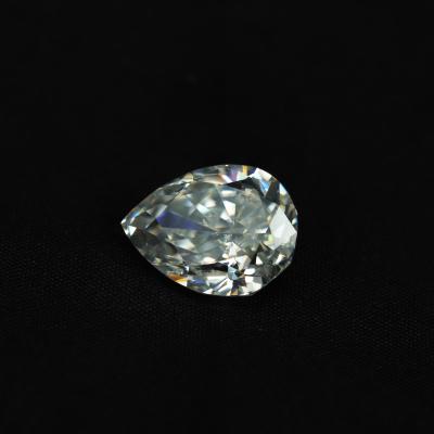 China Color Game Or Fire Gra Certificate D Vvs Bright White Pear Cut 5x7mm Loose Moissanite Wholesale Diamond Stone For Ring Making for sale