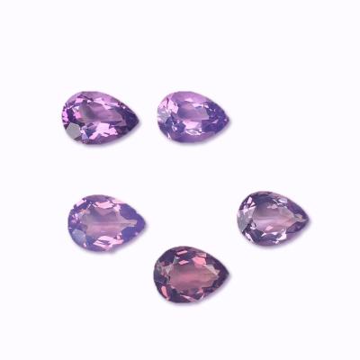 China Color play or fire high quality original natural brazilian amethyst gemstone 100% amethyst price 1-3mm per carat for sale