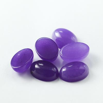 China Color Play or Wholesale Natural Fire Oval Polished Healing Quartz Crystal Amethyst for Jewelry Design for sale