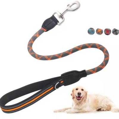 China 2022 Sustainable Hot Sale Reflective Dog Short Round Rope For Large Dogs for sale