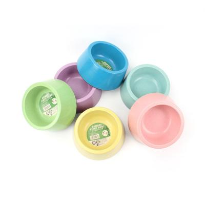 China Sustainable Wholesale Colored Eco-friendly Spine Pad Bamboo Fiber Pet Cervical Bowl for sale