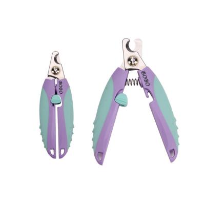 China Good Quality Pet Nail Cutter Claw Care Viable Scissors With Flat End for sale