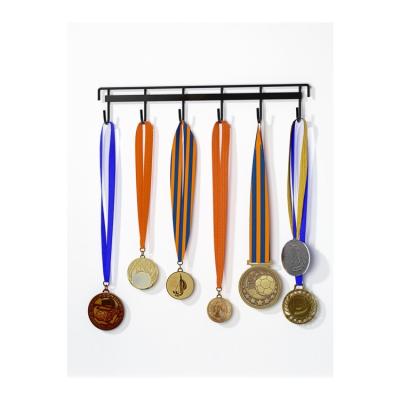 China Durable Personalized Wall Mounted Sports Medal Hanger Medal Hanger Holder Medal Rack for sale