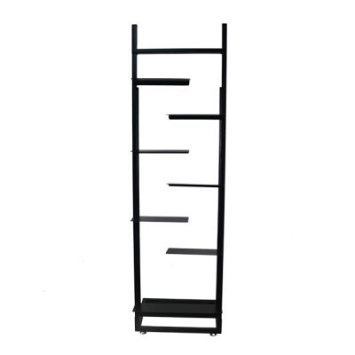 China Custom Multilayer Morden Floor Standing Sneaker Metal Display Rack Rack Shelves for sale