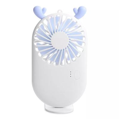 China Mini Outdoor Electric Rechargeable Pocket Fan Mini Car USB Holder Handheld Portable Fan With 3 Speed ​​Level for sale