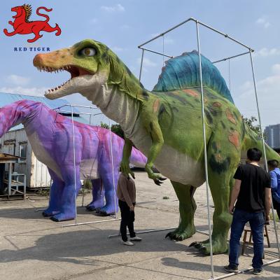 China Life Size Giant Animatronic 8 Meters Dinosaur Robotic Suit For Outdoor Playground for sale