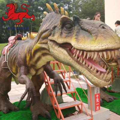 China 2020 Best Selling Outdoor Playground Amusement Park Animatronic Dinosaur Ride for sale