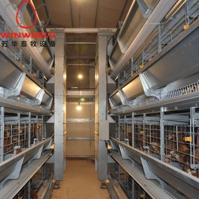 China Hot Sale Space Saving Poultry Farm Layers Used Layer Battery Chicken Cage for sale