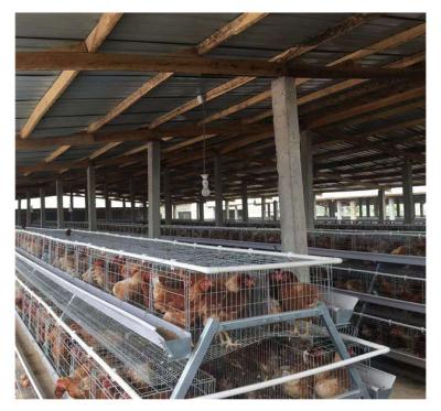 China Farms 3/4 Tiers 90-200 Tiers Bird Layers Chicken Cage Battery Cage With Nipple For Layers Farm Layer Cage for sale