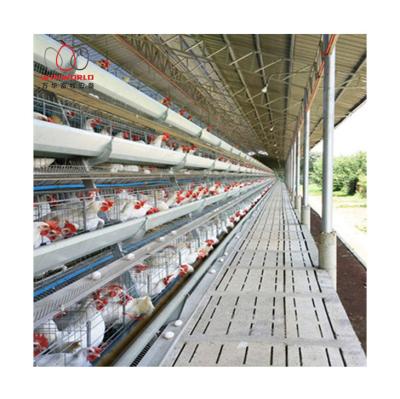 China Easy Install Best Hardware Most Popular Poultry Farm Using Hot Dipped Galvanized Layer Cages Hens Cage for sale