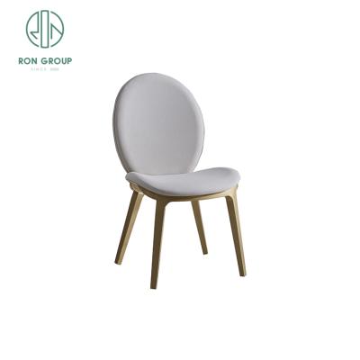 China Modern simple club chair football club liner restaurant recreation club indoor dining chair golf villa chair for sale